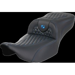 Șa RoadSofa - fără spătar - cusătură albastră - extinsă SADDLEMEN 823-07-19001 Șa RoadSofa - fără spătar - cusătură albastră - extinsă SADDLEMEN 823-07-19001
