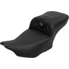 Șa RoadSofa - cu spătar - cusătură gri - extinsă SADDLEMEN 823-07-190B2
