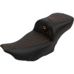 Șa RoadSofa - cu spătar - cusătură portocalie - extinsă SADDLEMEN 823-07-190B3 thumb