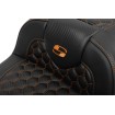 Șa RoadSofa - cu spătar - cusătură portocalie - extinsă SADDLEMEN 823-07-190B3 thumb