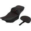 Șa RoadSofa - cu spătar - cusătură roșie - extinsă SADDLEMEN 823-07-190B4 Șa RoadSofa - cu spătar - cusătură roșie - extinsă SADDLEMEN 823-07-190B4 thumb