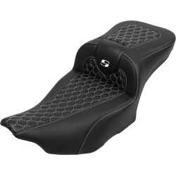 Șa RoadSofa - cu spătar - cusătură albă - extinsă SADDLEMEN 823-07-190B6 Șa RoadSofa - cu spătar - cusătură albă - extinsă SADDLEMEN 823-07-190B6