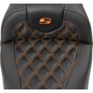 Șa RoadSofa - fără spătar - carbon - cusătură portocalie SADDLEMEN 823-07-20603 Șa RoadSofa - fără spătar - carbon - cusătură portocalie SADDLEMEN 823-07-20603 thumb