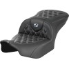 Șa RoadSofa - fără spătar - carbon - cusături argintii SADDLEMEN 823-07-20605