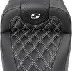 Șa RoadSofa - fără spătar - carbon - cusătură albă SADDLEMEN 823-07-20606 Șa RoadSofa - fără spătar - carbon - cusătură albă SADDLEMEN 823-07-20606 thumb
