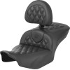 Șa RoadSofa - cu spătar - fibre de carbon SADDLEMEN 823-07-206B0
