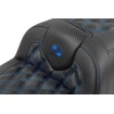 Șa RoadSofa - cu spătar - fibră de carbon - cusătură albastră SADDLEMEN 823-07-206B1 Șa RoadSofa - cu spătar - fibră de carbon - cusătură albastră SADDLEMEN 823-07-206B1 thumb