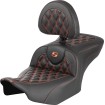 Șa RoadSofa - cu spătar - carbon - cusătură portocalie SADDLEMEN 823-07-206B3 Șa RoadSofa - cu spătar - carbon - cusătură portocalie SADDLEMEN 823-07-206B3 thumb