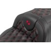 Șa RoadSofa - cu spătar - carbon - cusătură roșie SADDLEMEN 823-07-206B4 Șa RoadSofa - cu spătar - carbon - cusătură roșie SADDLEMEN 823-07-206B4 thumb