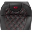 Șa RoadSofa - cu spătar - carbon - cusătură roșie SADDLEMEN 823-07-206B4 Șa RoadSofa - cu spătar - carbon - cusătură roșie SADDLEMEN 823-07-206B4 thumb