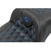 Șa RoadSofa - fără spătar - fibră de carbon - cusătură albastră - extinsă SADDLEMEN 823-07-20701 Șa RoadSofa - fără spătar - fibră de carbon - cusătură albastră - extinsă SADDLEMEN 823-07-20701 thumb