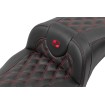Șa RoadSofa - fără spătar - carbon - cusătură roșie - extinsă SADDLEMEN 823-07-20704 Șa RoadSofa - fără spătar - carbon - cusătură roșie - extinsă SADDLEMEN 823-07-20704 thumb