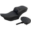 Șa RoadSofa - cu spătar - fibră de carbon - cusătură albastră - extinsă SADDLEMEN 823-07-207B1 Șa RoadSofa - cu spătar - fibră de carbon - cusătură albastră - extinsă SADDLEMEN 823-07-207B1 thumb