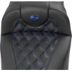 Șa RoadSofa - cu spătar - fibră de carbon - cusătură albastră - extinsă SADDLEMEN 823-07-207B1 Șa RoadSofa - cu spătar - fibră de carbon - cusătură albastră - extinsă SADDLEMEN 823-07-207B1 thumb