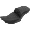 Șa RoadSofa - cu spătar - carbon - cusătură gri - extinsă SADDLEMEN 823-07-207B2 thumb