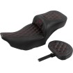 Șa RoadSofa - cu spătar - fibră de carbon - cusătură roșie - extinsă SADDLEMEN 823-07-207B4 Șa RoadSofa - cu spătar - fibră de carbon - cusătură roșie - extinsă SADDLEMEN 823-07-207B4 thumb