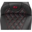 Șa RoadSofa - cu spătar - fibră de carbon - cusătură roșie - extinsă SADDLEMEN 823-07-207B4 Șa RoadSofa - cu spătar - fibră de carbon - cusătură roșie - extinsă SADDLEMEN 823-07-207B4 thumb