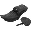 Șa RoadSofa - cu spătar - carbon - cusături argintii - extinsă SADDLEMEN 823-07-207B5 Șa RoadSofa - cu spătar - carbon - cusături argintii - extinsă SADDLEMEN 823-07-207B5 thumb