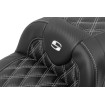 Șa RoadSofa - cu spătar - carbon - cusătură albă - extinsă SADDLEMEN 823-07-207B6 Șa RoadSofa - cu spătar - carbon - cusătură albă - extinsă SADDLEMEN 823-07-207B6 thumb