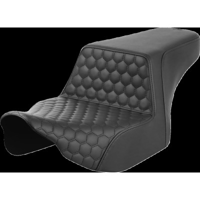 Șa Step-Up - față Honeycomb - cusătură neagră SADDLEMEN 823-07-17700 Șa Step-Up - față Honeycomb - cusătură neagră SADDLEMEN 823-07-17700