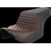 Șa în trepte - față honeycomb - cusături portocalii SADDLEMEN 823-07-17703 thumb
