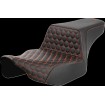 Șa în trepte - extinsă - față Honeycomb - cusătură portocalie SADDLEMEN 823-07-17803 thumb