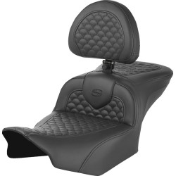 Șa roadsofa scallop stitch cu spătar pentru conducător SADDLEMEN 823-07-208B0 Șa roadsofa scallop stitch cu spătar pentru conducător SADDLEMEN 823-07-208B0