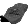 Șa Roadsofa - Cusătură Lattice - Cusătură Argintie - fără spătar SADDLEMEN 808-07B-18205