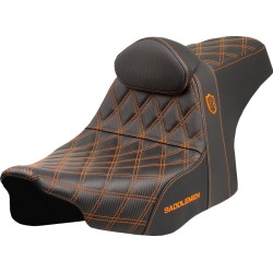 Șa SDC performance grip cu cusătură portocalie B/R SADDLEMEN SC82307DB3 Șa SDC performance grip cu cusătură portocalie B/R SADDLEMEN SC82307DB3