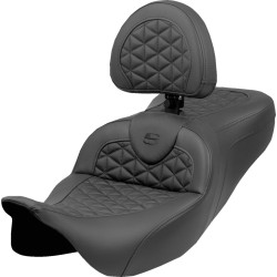 Șa RoadSofa Tri Gripper - rază standardă - cu spătar SADDLEMEN 808-07B-210B0 Șa RoadSofa Tri Gripper - rază standardă - cu spătar SADDLEMEN 808-07B-210B0