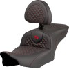 Șa ROADSOFA DRAGON RED STITCH cu DRIVER BR SADDLEMEN 823-07-208B4