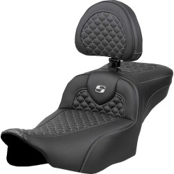 Șa roadsofa dragon silver stitch w/dr br ext rch SADDLEMEN 823-07-209B5 Șa roadsofa dragon silver stitch w/dr br ext rch SADDLEMEN 823-07-209B5