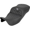 Șa RoadSofa Tri Gripper - rază extinsă - cusături argintii - fără spătar SADDLEMEN 808-07B-21105