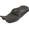 Șa RoadSofa Tri Gripper - gamă standard - cusătură aurie - fără spătar SADDLEMEN 808-07B-21007