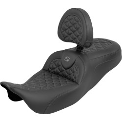 Șa RoadSofa Tri Gripper - rază standardă - cusătură gri - fără spătar SADDLEMEN 808-07B-210B2
