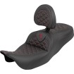 Șa RoadSofa Tri Gripper - gamă standard - cusătură roșie - fără spătar SADDLEMEN 808-07B-210B4 Șa RoadSofa Tri Gripper - gamă standard - cusătură roșie - fără spătar SADDLEMEN 808-07B-210B4 thumb