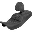 Șa RoadSofa Tri Gripper - rază standard - cusătură argintie - fără spătar SADDLEMEN 808-07B-210B5 thumb