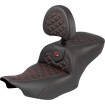 Șa Roadsofa - cu spătar - cusătură roșie SADDLEMEN 823-07-210B4 thumb