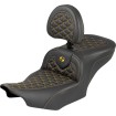 Șa Roadsofa - cu spătar - cusătură aurie SADDLEMEN 823-07-210B7 Șa Roadsofa - cu spătar - cusătură aurie SADDLEMEN 823-07-210B7 thumb