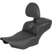 Șa Roadsofa extended reach - cu spătar - cusătură gri SADDLEMEN 823-07-211B2 thumb