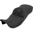 Șa extinsă RoadSofa - Dragon Scale - fără spătar - cusătură gri - FLH/FLT '08-'25 SADDLEMEN 808-07B-20902 thumb