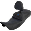 Șa cu rază extinsă Roadsofa - Dragon Scale - cusătură albastră - cu spătar - FLH/FLT '08-'25 SADDLEMEN 808-07B-209B1 Șa cu rază extinsă Roadsofa - Dragon Scale - cusătură albastră - cu spătar - FLH/FLT '08-'25 SADDLEMEN 808-07B-209B1 thumb