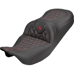 Șa roadsofa cf ls sr cusătură roșie SADDLEMEN 808-07B-20604 Șa roadsofa cf ls sr cusătură roșie SADDLEMEN 808-07B-20604
