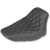 Șa simplă renegade ls front vinylsaddlegel plain black SADDLEMEN 806-15-002LS