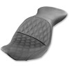 Șa pentru doi EXPLORER LS față și spate vinil și gel negru SADDLEMEN 800-23-029LS