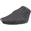 Șa knuckle ribbed/smooth solo neagră SADDLEMEN 812-26-0023