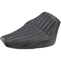 Șa knuckle ribbed/smooth solo neagră SADDLEMEN 812-26-0023