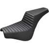Șa step up tuck & roll pleated neagră SADDLEMEN 818-30-171