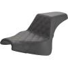 Șa LATTRICE STITCH (LS) STEP UP GEL DIAMOND BLACK SADDLEMEN 818-28-172