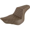 Șa step up ls front cu pasager lattice brown SADDLEMEN 818-29-175BR